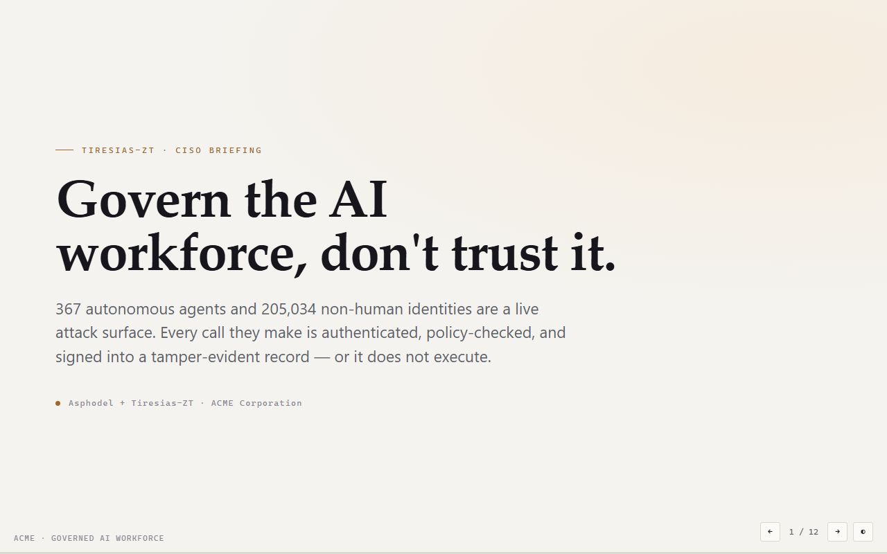 CISO — Govern, Don’t Trust